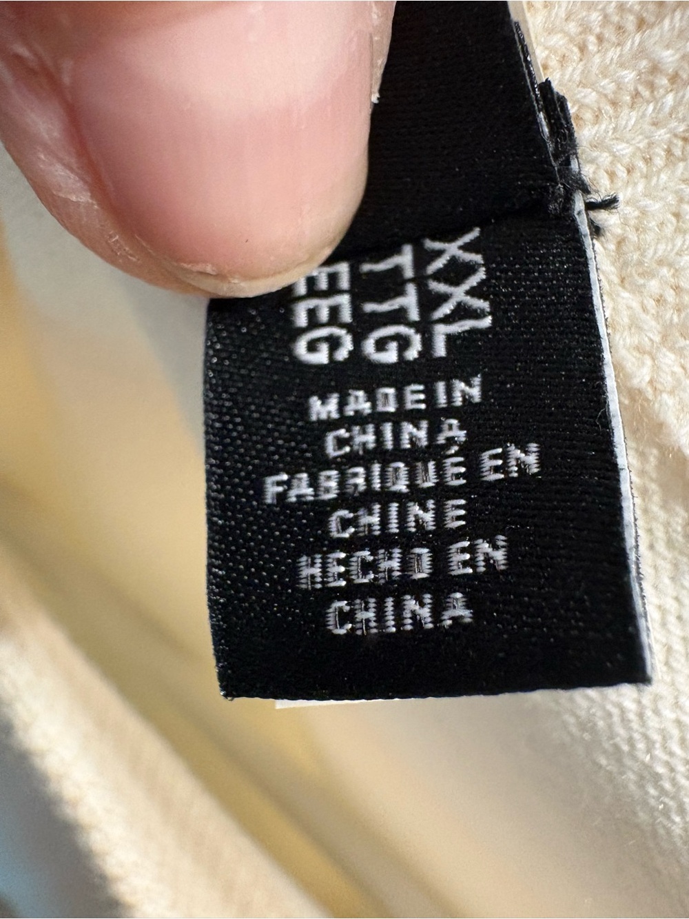Ralph Lauren Cream Tie-Waist Long-Sleeve Sweatee - Picture 7 of 8